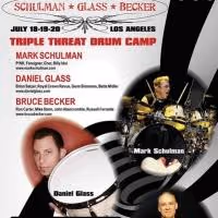 Top Drummers Mark Schulman, Daniel Glass, and Bruce Becker Announce 'Triple Threat'…