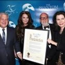 FREEZE FRAME: Mayor Proclaims January 26th THE PHANTOM OF THE OPERA Day!