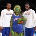 Photo Flash: The Grinch Visits New York Knicks Game at Madison Square Garden