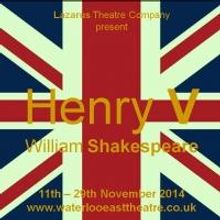 Lazarus Theatre's All-Female HENRY V Cast Announced; Play Runs Nov 11-29