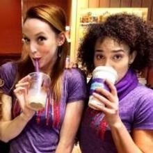 Photo Flash: PIPPIN's Sabrina Harper, Gabrielle McClinton & Bethany Moore Visit…