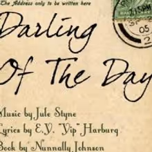 DARLING OF THE DAY: Director's Blog - In Rehearsal