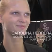 VIDEO: Carolina Herrera S/S 2014 Hair and Make Up ft Karlie Kloss | New York Fashion…