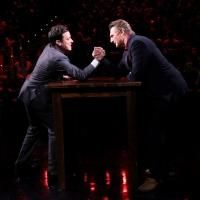 VIDEO: 'Taken 3's Liam Neeson Arm Wrestle's with Jimmy on TONIGHT SHOW