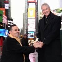 Photo Flash: Drama League Founding Supporters' Flash Mob Proposal in Times Square