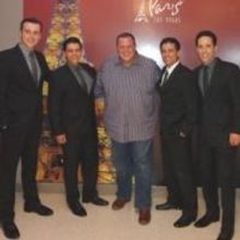 Photo Flash: MIKE AND MOLLY's Billy Gardell Visits JERSEY BOYS at Paris Las Vegas