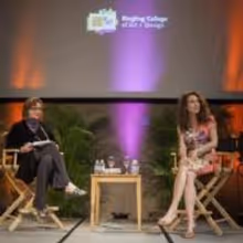 Andie MacDowell Illuminates Ringling College's Digital Filmmaking Studio Lab