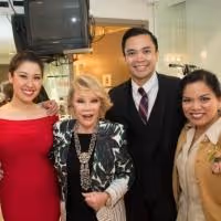 Photo Flash: Joan Rivers Visits HERE LIES LOVE