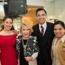 Photo Flash: Joan Rivers Visits HERE LIES LOVE
