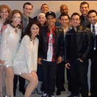 Photo Flash: Bruno Mars Visits JERSEY BOYS in Las Vegas