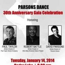 Parsons Dance's 30th Anniversary Gala Honors Paul Taylor, David Parson & Robert Battl