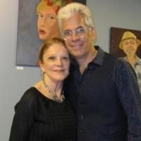Photo Flash: Linda Lavin and Husband Steve Bakunas at FACES & PLACES Art Exhibit in…