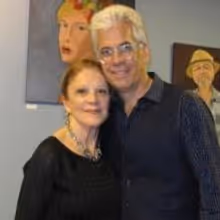 Photo Flash: Linda Lavin and Husband Steve Bakunas at FACES & PLACES Art Exhibit in…