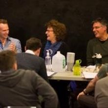 Photo Flash: In Rehearsal with Robert Cuccioli and More for Off-Broadway's SNOW…