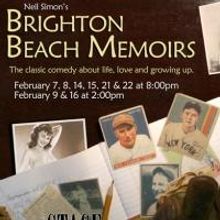 BRIGHTON BEACH MEMOIRS Set for Canton Town Hall, Beg. Tonight