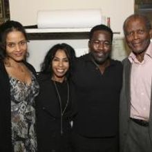 Photo Flash: Sidney Poitier, Martin Sheen and Khandi Alexander Backstage at THE TALLE