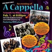 Wilton HS Alums Set for AN EVENING OF A CAPPELLA at Wilton Playshop Tonight