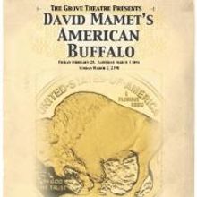 Grove Theatre Presents David Mamet's AMERICAN BUFFALO, Now thru 3/2