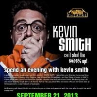Warner Theatre to Host AN EVENING WITH KEVIN SMITH, 9/21