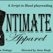 Westport Country Playhouse Presents Script in Hand Reading of INTIMATE APPAREL Tonigh