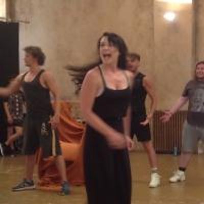 Photo Coverage: Danielle Hope, Lloyd Daniels And Matt Lapinskas Rehearse JOSEPH!