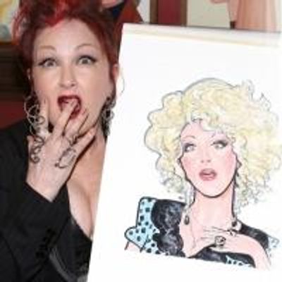 Photo Coverage: Cyndi Lauper&#039;s Sardi&#039;s Caricature Unveiled!