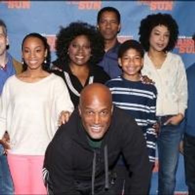 Photo Coverage: Denzel Washington &amp; Company of A RAISIN IN THE SUN Meets the Press