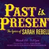 Anastasia Barzee, Joe Carroll and More Set for PAST IS PRESENT: THE LYRICS OF SARAH…
