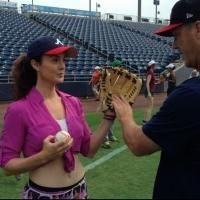 Photo Flash: Batter Up! Melissa Errico & Will Swenson Prep for BULL DURHAM