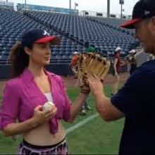 Photo Flash: Batter Up! Melissa Errico & Will Swenson Prep for BULL DURHAM