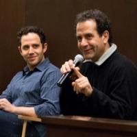 Photo Coverage: Tony Shalhoub & Santino Fontana Read from ACT ONE at Barnes & Noble