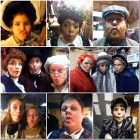Photo Flash: Saturday Intermission Pics, Dec 21 - Christmas Is in the Air! SCROOGE…