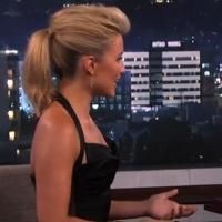 VIDEO: Dianna Agron Tells Kimmel About THE FAMILY, Livestock Shows with Tommy Lee…