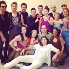 Photo Flash: Saturday Intermission Pics - Feb. 8 - Part 2 - GODSPELL National Tour…