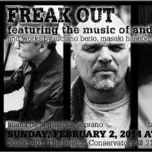 The Boston Conservatory Presents the Dirty Paloma Production of FREAK OUT! Featuring…
