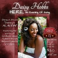 ALADDIN's Daisy Hobbs to Make NYC Solo Debut in HERE, AN EVENING OF SONG at Stage 72…