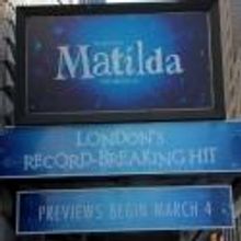 Up on the Marquee: MATILDA!