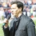 Photo Flash: LUCY's Bill Mendieta Performs National Anthem at Bears Game