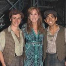 Photo Coverage: THE LITTLE MERMAID's Jodi Benson Visits NEWSIES!