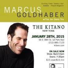 Marcus Goldhaber Returns to Manhattan Tonight at The Kitano