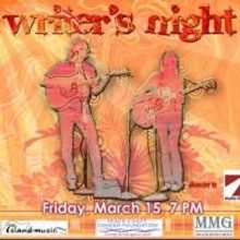 Island Music Presents Writer's Night, 3/15