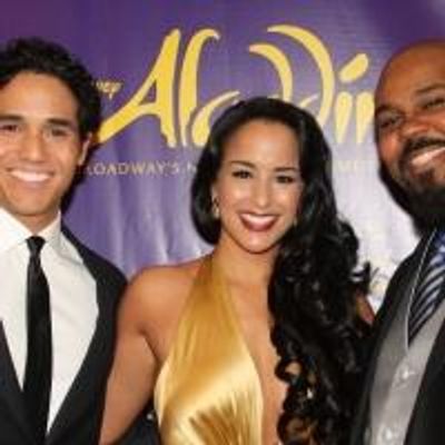 Photo Coverage: ALADDIN Cast Celebrates a Shining, Shimmering, Splendid Opening Night!
