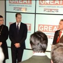 Duke and Duchess of Cambridge Visit 'Creativity is GREAT Britain' Reception