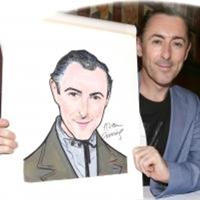 FREEZE FRAME: CABARET&#039;s Alan Cumming Unveils Sardi&#039;s Caricature!