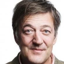 Stephen Fry Introduces John Hurt at Holt Festival Charity Performance of WHITE…