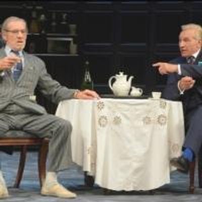 Photo Flash: First Look at Ian McKellen, Patrick Stewart & More in NO MAN'S LAND & WAITING FOR GODOT!