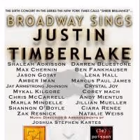 Lena Hall, Andy Mientus and More Set for BROADWAY SINGS JUSTIN TIMBERLAKE at 54…