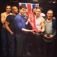 Photo Flash: Saturday Intermission Pics, Jan 25 - Stark Sands' Last #SIP with KINKY…