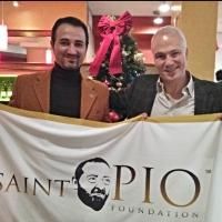 PHANTOM Star Franc d'Ambrosio Becomes Saint Pio Foundation Goodwill Ambassador
