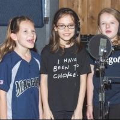 Photo Coverage: In the Recording Studio with the Cast of Broadway's MATILDA!